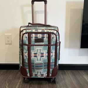 Pendleton “Spider Rock” Pattern Rolling Carry On Suitcase
